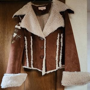 Candies Vintage Women's Leather Jacket